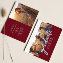 Anuncio de Colaje de Fotos de Graduación 2026 Plat