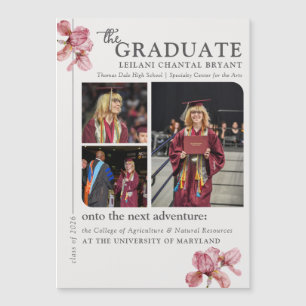 Anuncio de Collage de Fotos de Graduación