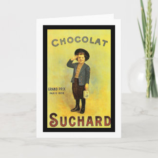 Anuncio de color chocolate 3 vintage con chico