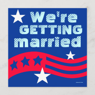 Anuncio de compromiso de boda para salvar el día a