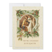 Anuncio de compromiso de Navidades católicos