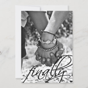 Anuncio de compromiso finalmente