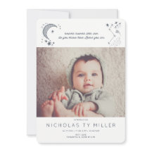 Anuncio de constelación escrita en las estrellas