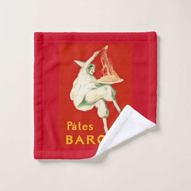 Anuncio de cosecha de pates Baroni Cappiello (Toallita)