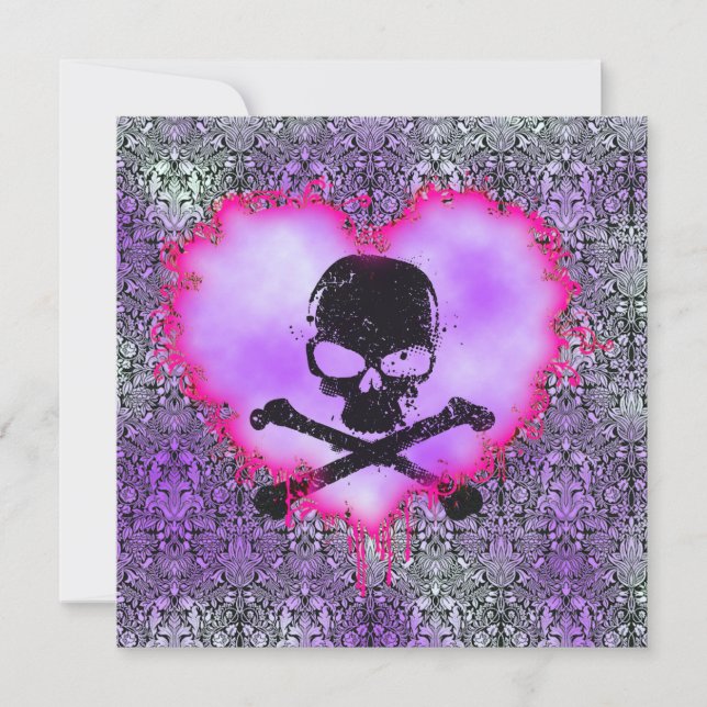 Anuncio de cumpleaños número 16 dulce y venenoso e (Anverso)