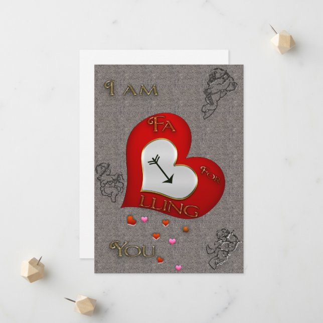 Anuncio de Cupido que Cae (Anverso/Reverso In Situ)
