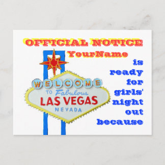 Anuncio de divorcio al estilo de Las Vegas