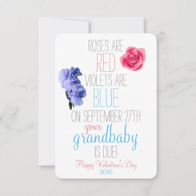 Anuncio de Embarazo (Anverso)