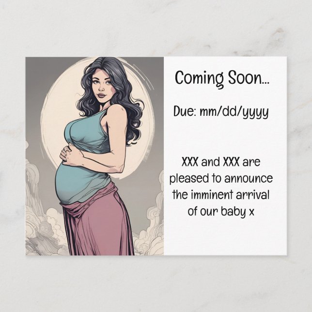 Anuncio de Embarazo (Anverso)