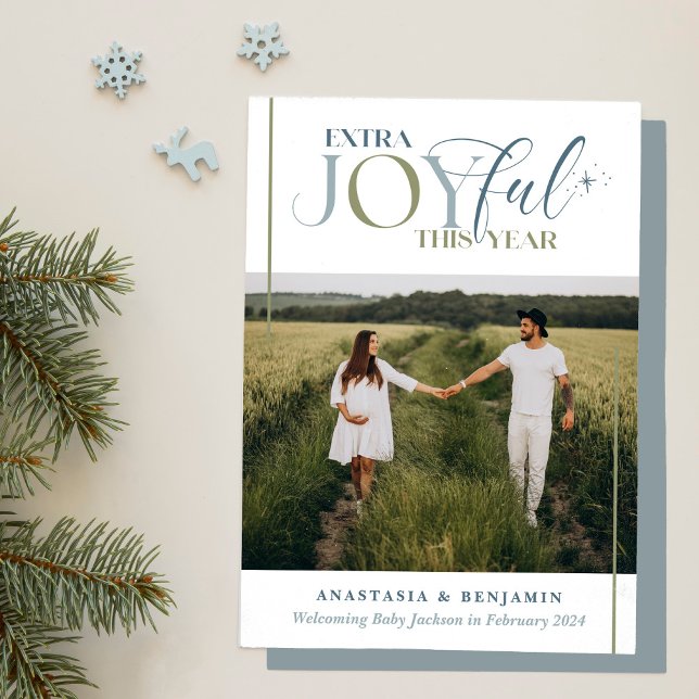 Anuncio de Embarazo Azul y Verde Vintage Extra Ale (Subido por el creador)