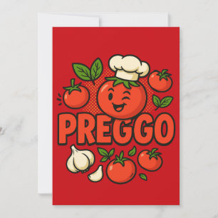 Anuncio de Embarazo con Disfraz de Salsa Preggo