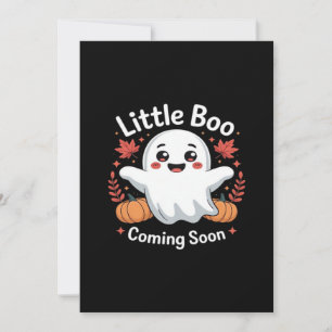 Anuncio de embarazo de Halloween lindo