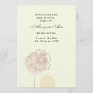 Anuncio de Embarazo de Semillas Dispersas