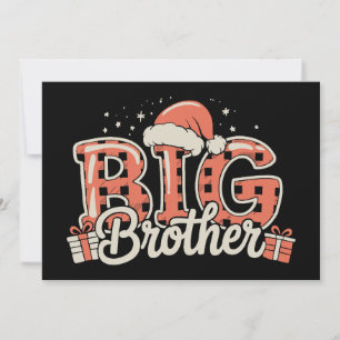 Anuncio de Embarazo del Hermano Mayor en Navidad S