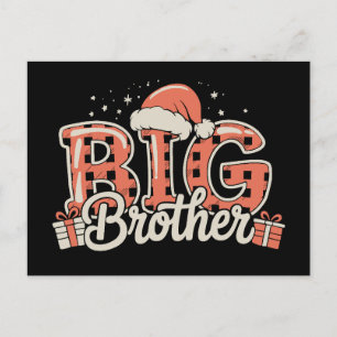 Anuncio de Embarazo del Hermano Mayor en Navidad S