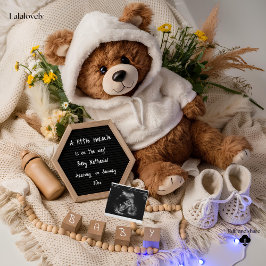 Anuncio de Embarazo del Oso Teddy Barely Wait