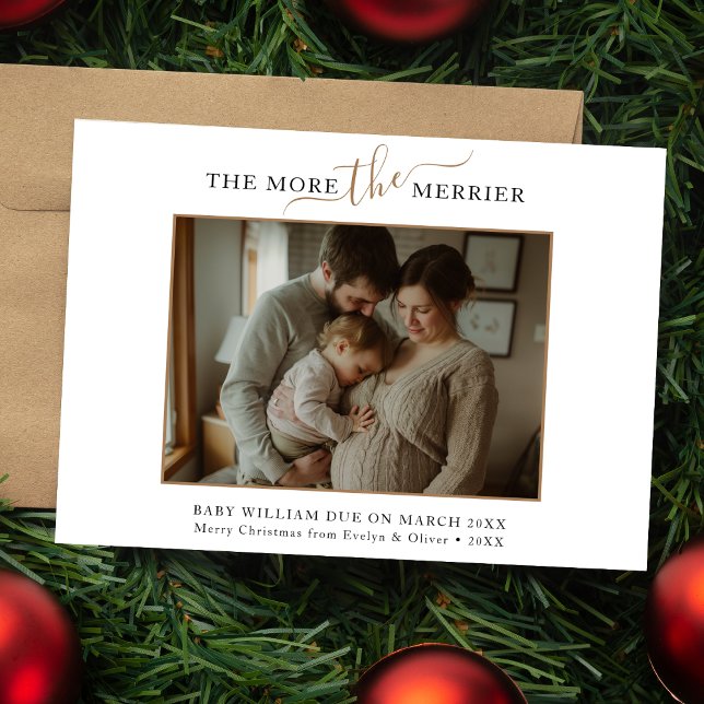 Anuncio de Embarazo Dorado Cuantos Más Mejor (Subido por el creador)