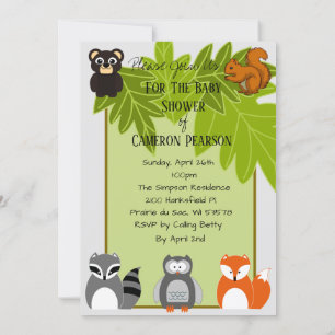 Anuncio de embarazo e invitación a baby shower