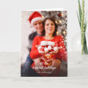 Anuncio de Embarazo en Foto de Navidad