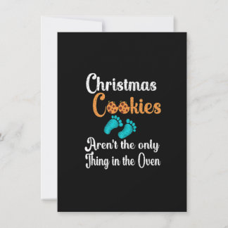 Anuncio de Embarazo en Navidad Bebé Fiesta Papá