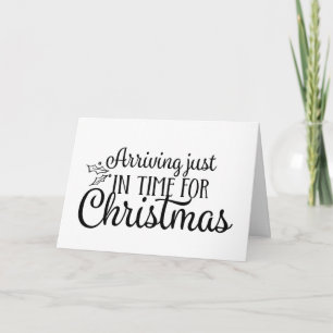 Anuncio de Embarazo en Navidad Bebé Previsto para 