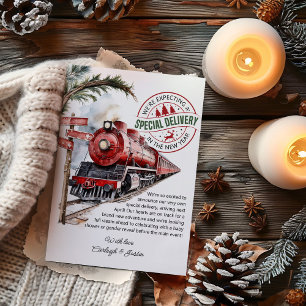 Anuncio de Embarazo Especial del Tren Polar Expres