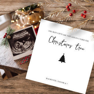 Anuncio de Embarazo Navidad Personalizado
