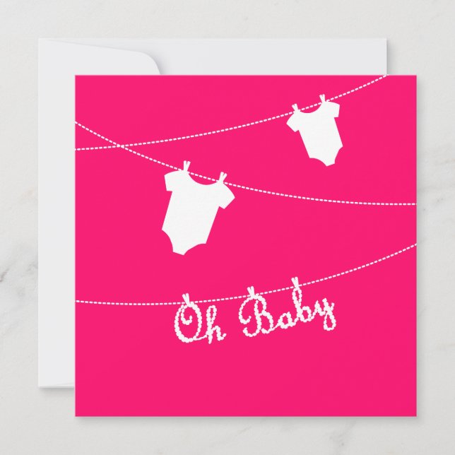 Anuncio de Embarazo Oh Nena (Anverso)