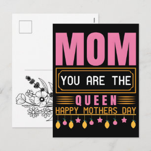 Anuncio de embarazo para el día de la madre de San