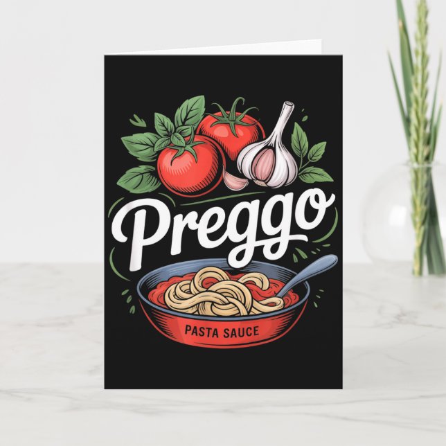 Anuncio de Embarazo Salsa de Pasta Prego Divertido (Anverso)