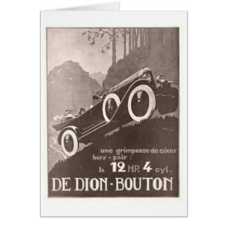 Anuncio de época de Dion Bouton