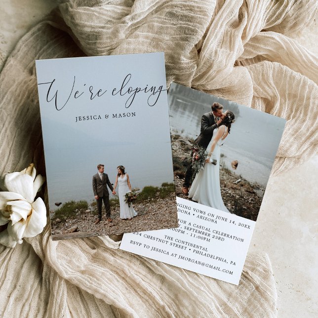 Anuncio de escapada para casarnos (Subido por el creador)