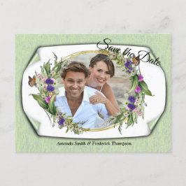 Anuncio de flores silvestres ecológicas de primave