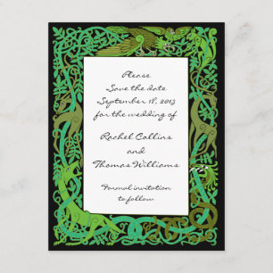 Anuncio de Forest Greens Celtic Save the Date