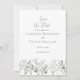 Anuncio de Forest Wildflowers para guardar la fech