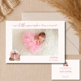 Anuncio de Foto de Bebe Niño Calabacita Rosa Peque