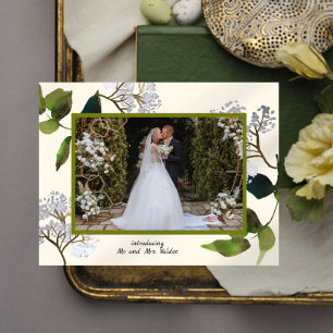 Anuncio de Foto de Boda con Verduras y Florales
