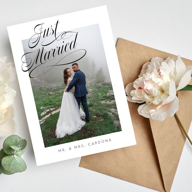 Anuncio de foto de boda íntima con estilo (Subido por el creador)