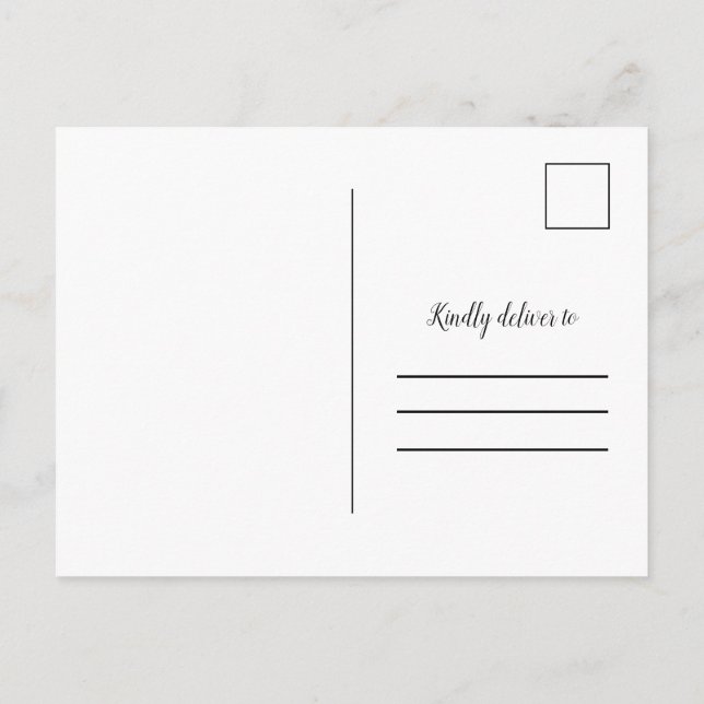 Anuncio de Foto de Boda Oficial por Elopement (Reverso)