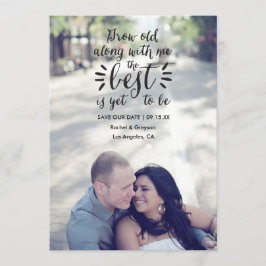 Anuncio de foto de cita textual Guardar la fecha