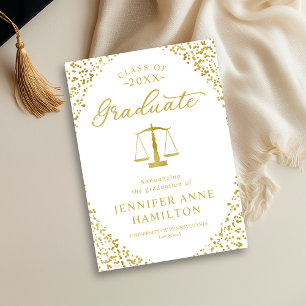 Anuncio de foto de graduación de la facultad de de