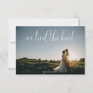Anuncio de foto de invitación de Elopados Nos Casa