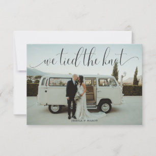 Anuncio de Foto de Invitación de Elopamento Nos Ca