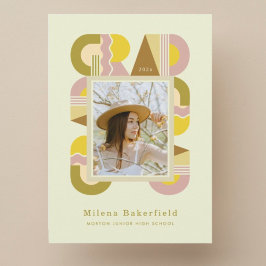 Anuncio de foto de invitación de graduación 2026