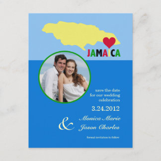 Anuncio de foto de Jamaica para guardar la fecha