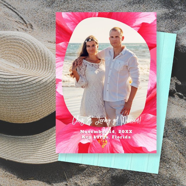 Anuncio de foto de matrimonio de Hibiscus (Subido por el creador)