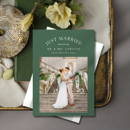 Anuncio de Fotos de Boda de Elopement Recién Casad