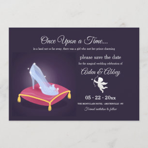 Anuncio de Glass Slipper Save the Date