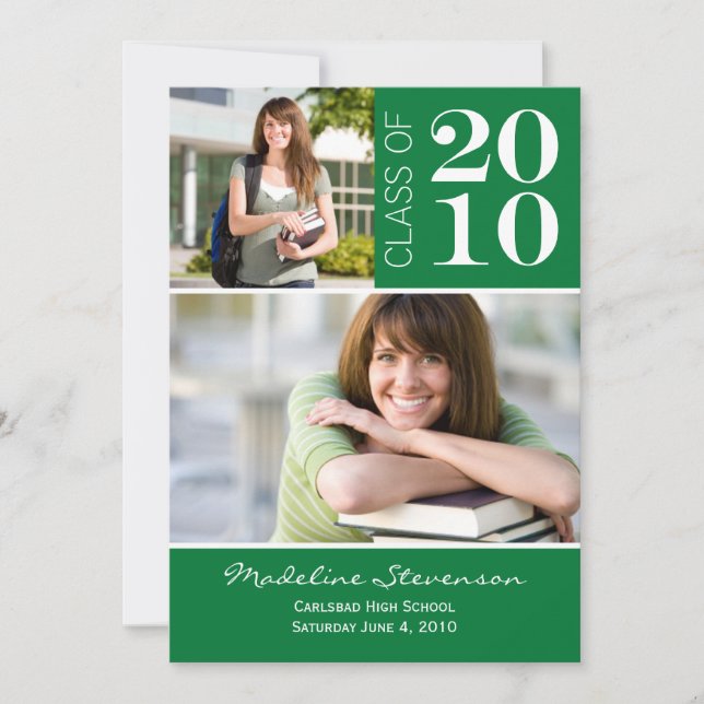 Anuncio de Graduación (Anverso)