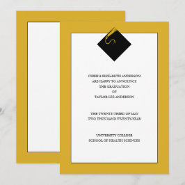 Anuncio de graduación 